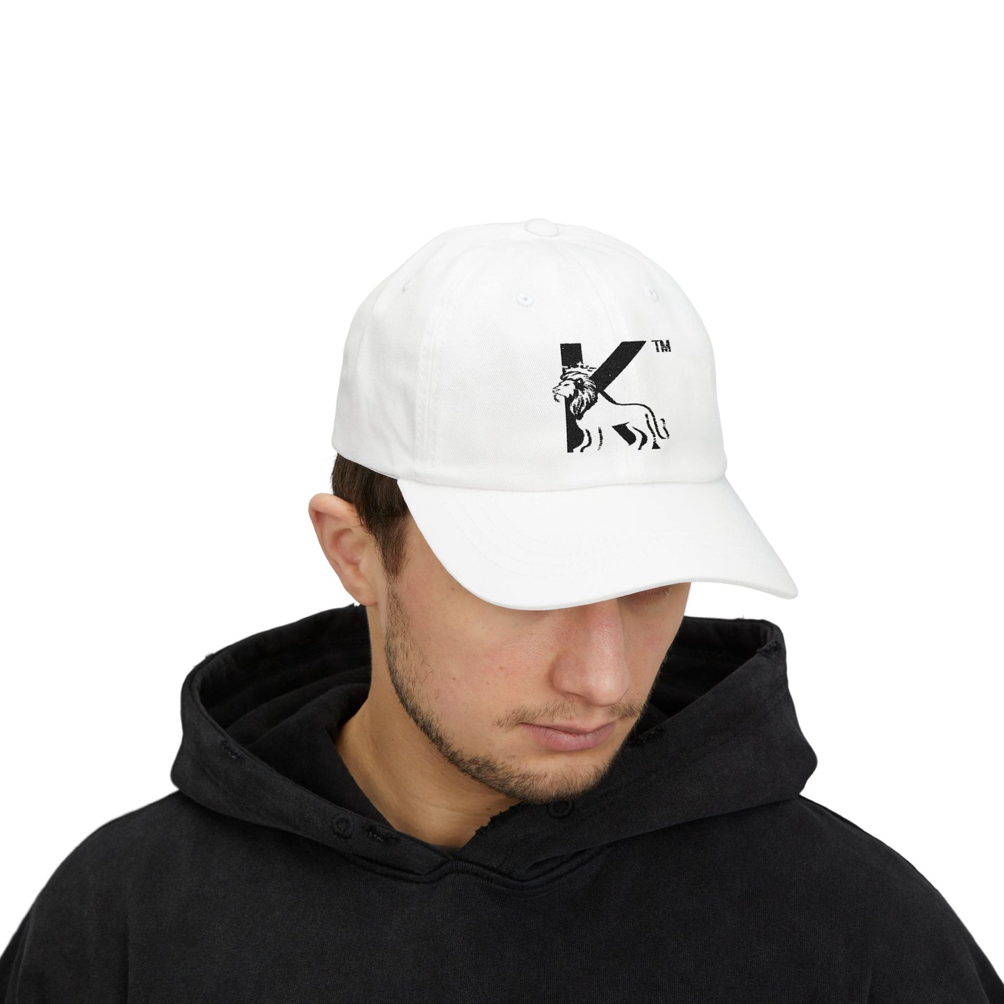 Kpreneur Dad Cap - Stylish White Adjustable Cap for Everyday Wear