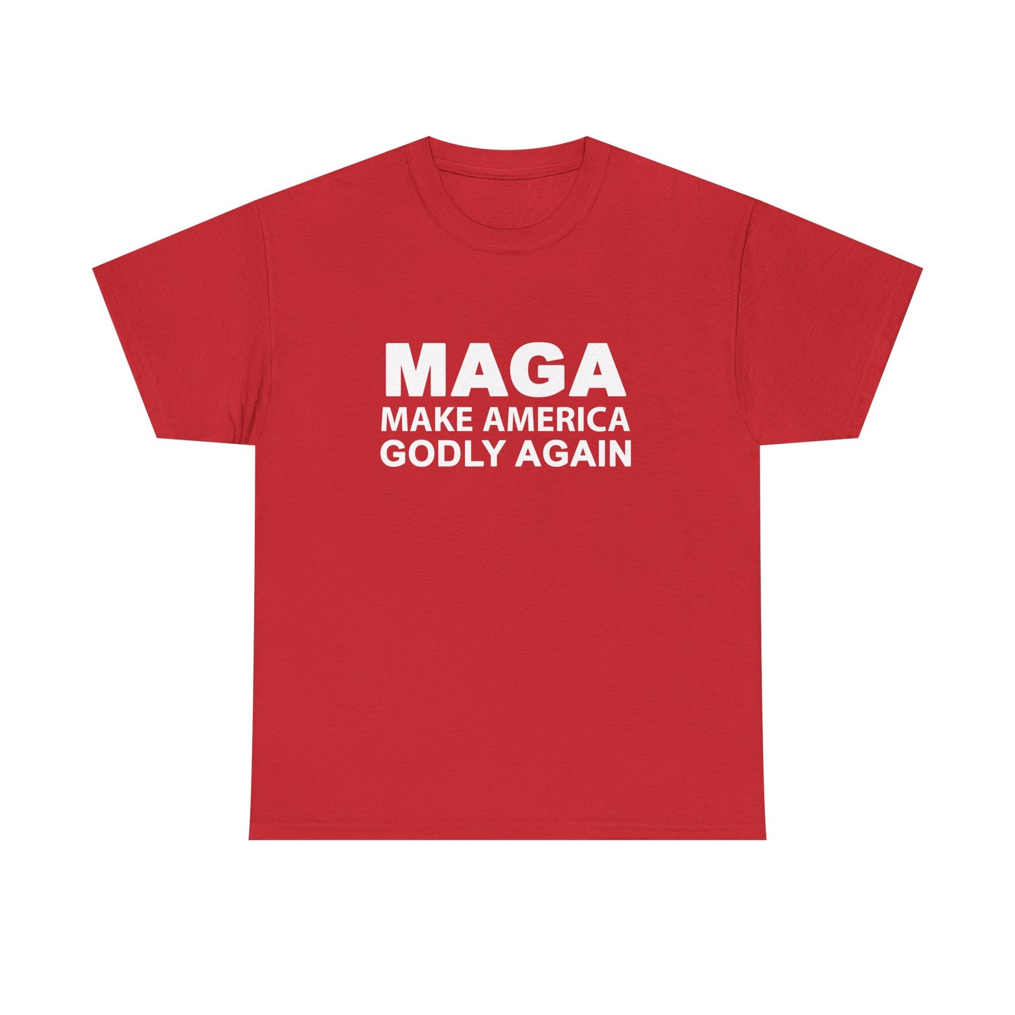 T-Shirt Make America Godly Again Unisex Heavy Cotton Tee
