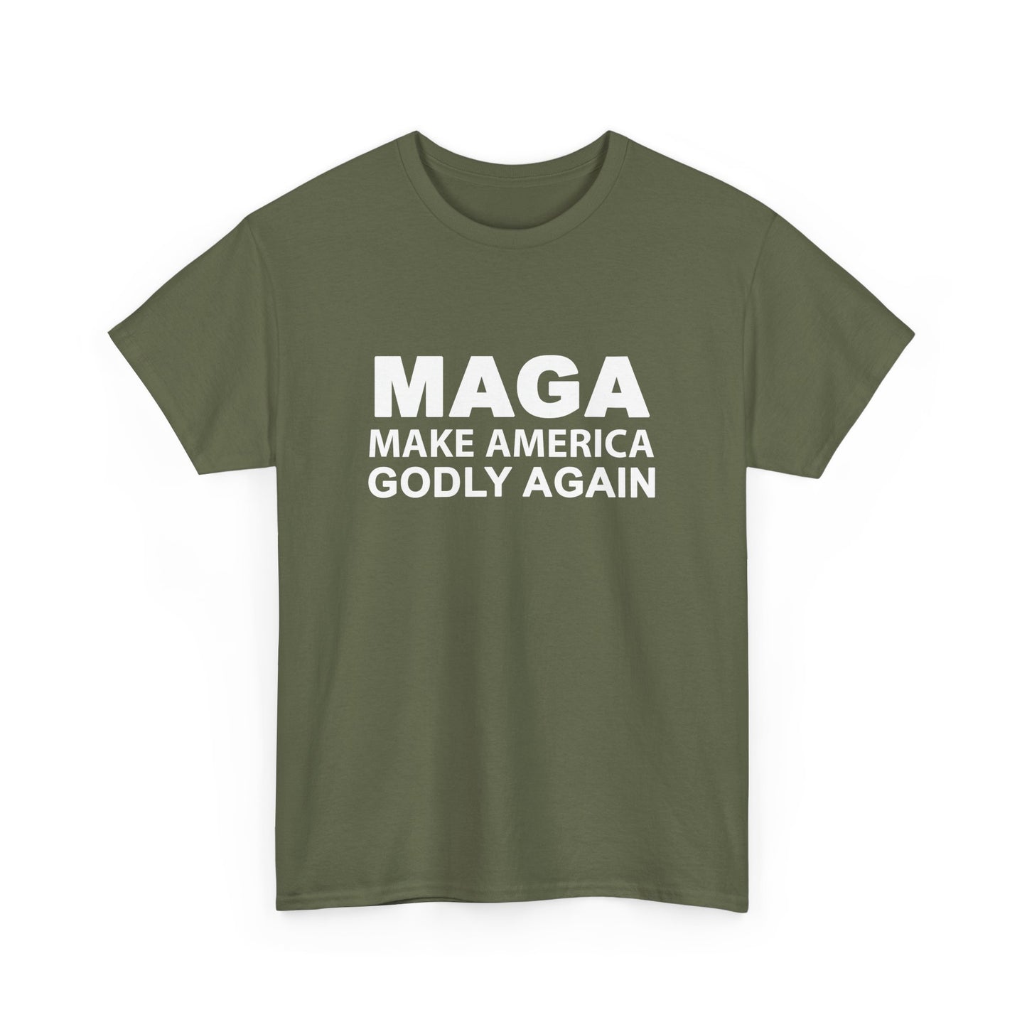 T-Shirt Make America Godly Again Unisex Heavy Cotton Tee