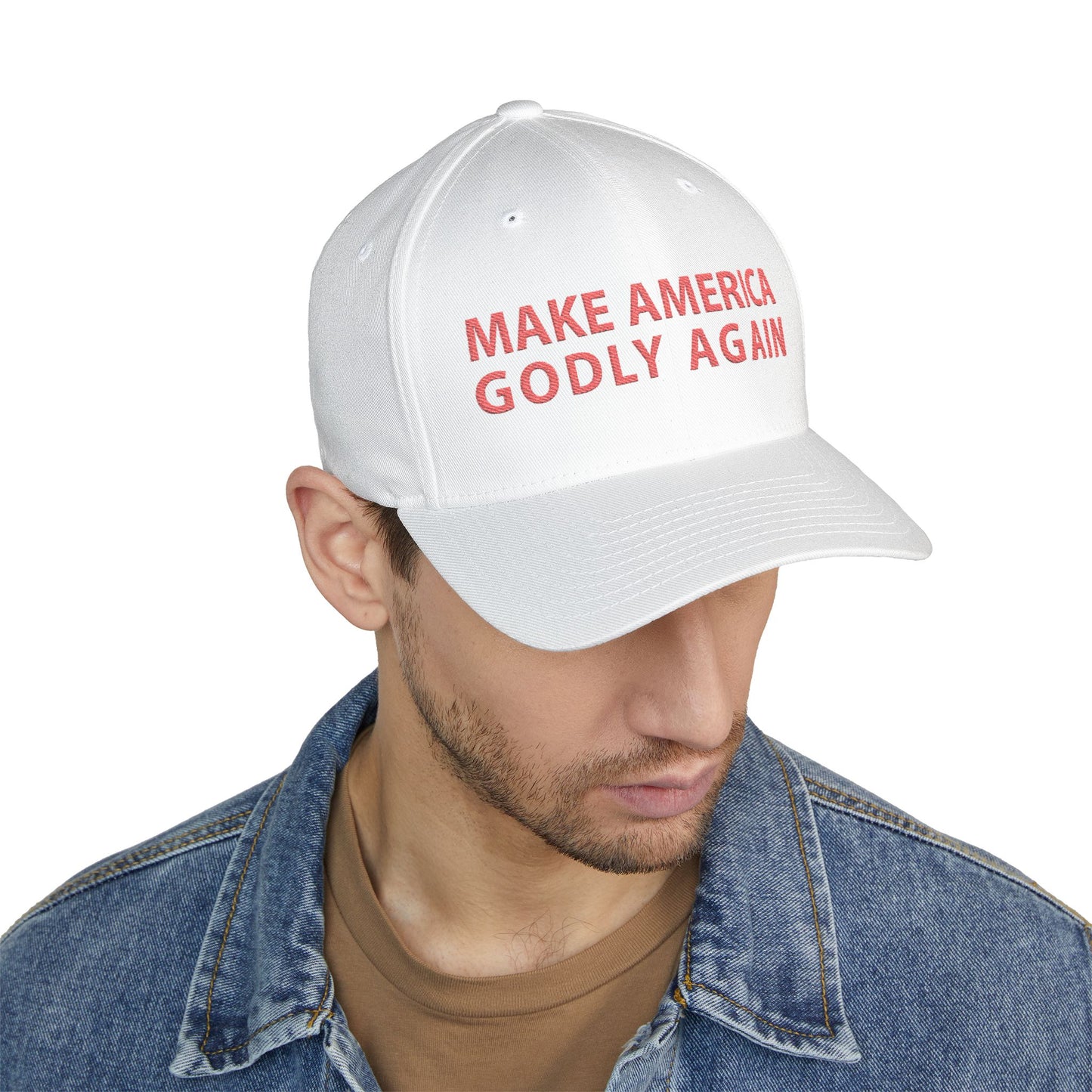 Embroidery Cap - "Make America Godly Again" | Adjustable Closed-Back Hat for Faith Seekers, Gift for Patriotic Events, Church [...]