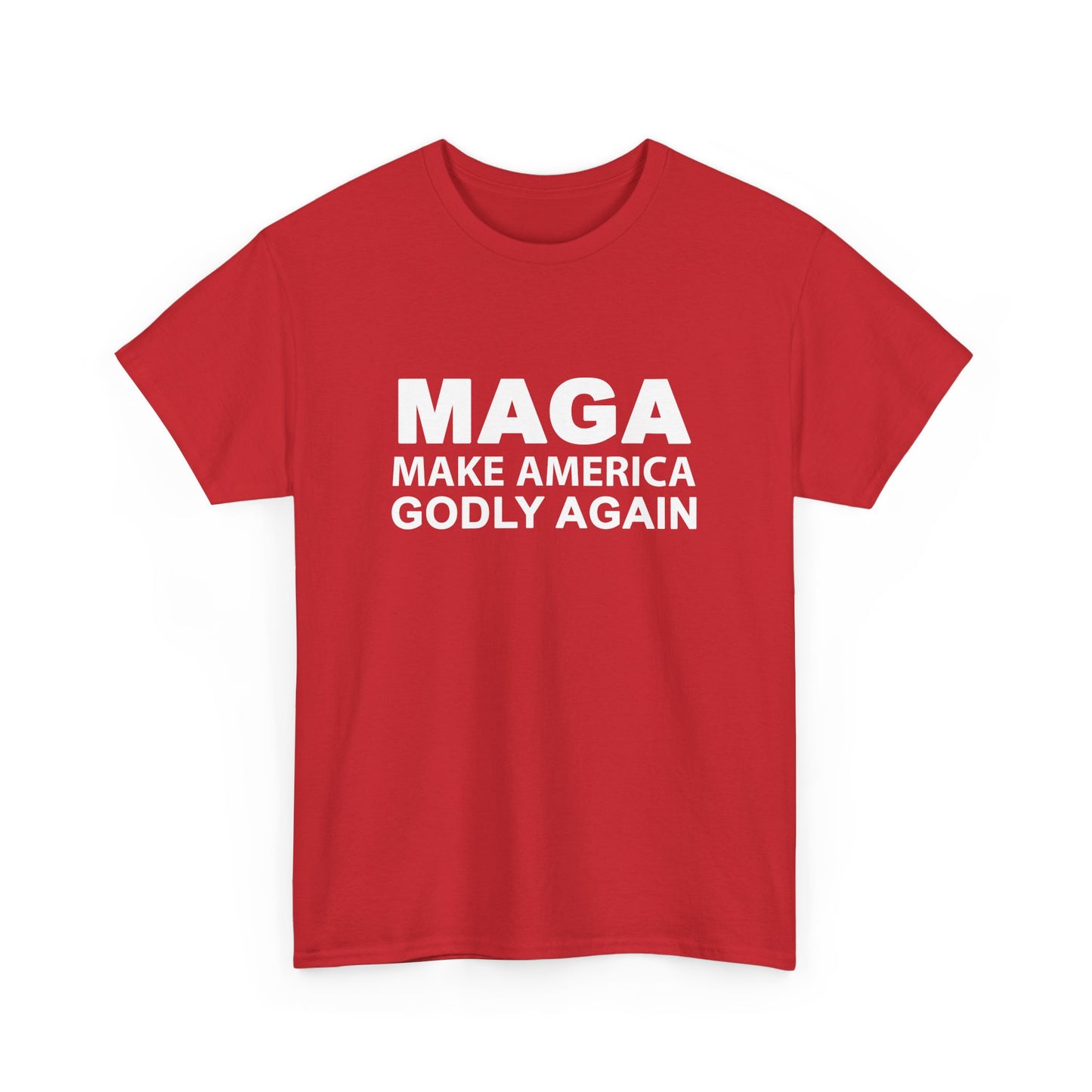 T-Shirt Make America Godly Again Unisex Heavy Cotton Tee